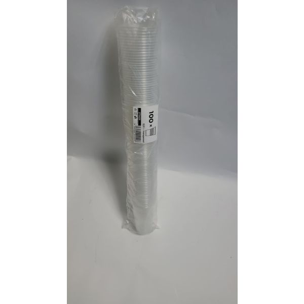 Trinkkbecher -  Paket  (0,2 l - 100 Stück)   - Farbe: transparent